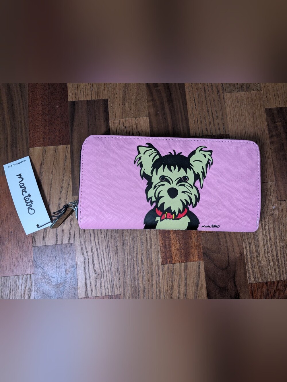 NWT Marc Tetro Yorkie Terrier Wallet
